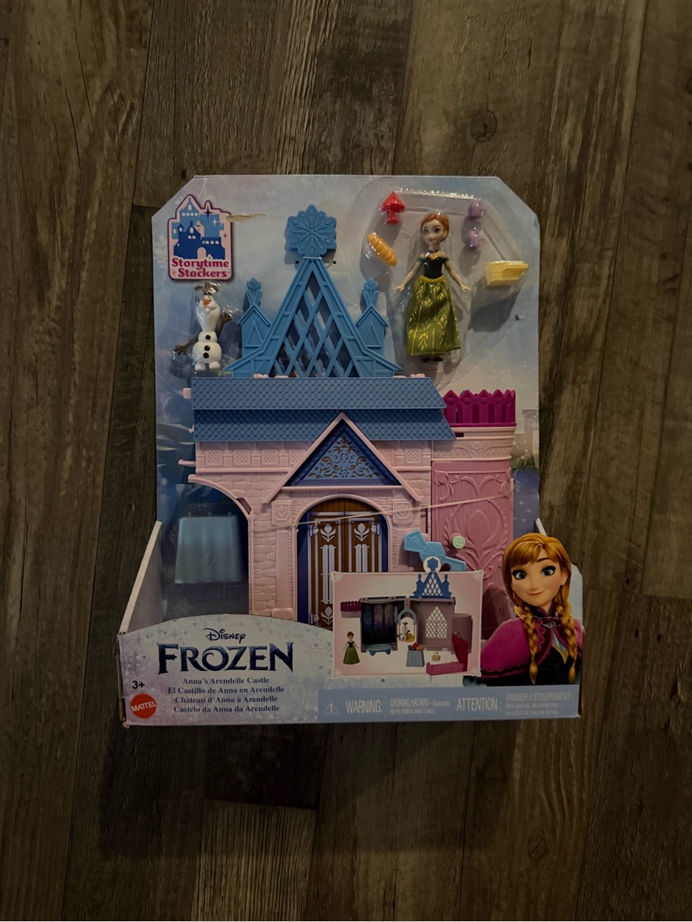 Disney Frozen Anna’s Arendelle Castle Storytime Stackers playset by Mattel